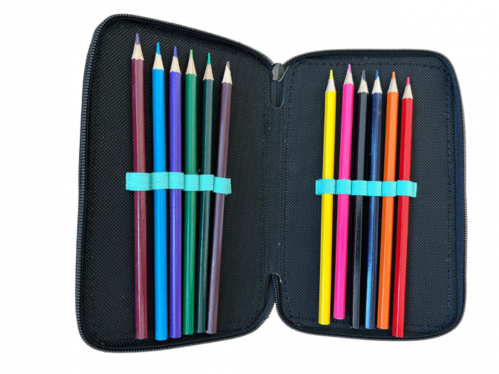 Penar ehipat Tigru , 3 compartimente, 19x12x6 cm, 32 piese [5]