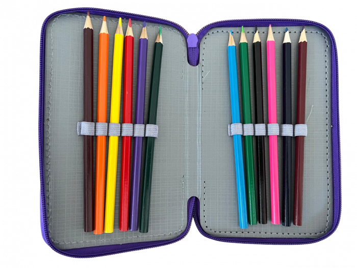 Penar ehipat Judy , 3 compartimente, 19x12x5 cm, 32 piese [3]