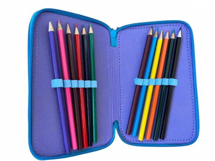 Penar ehipat Magic Cupcake , 3 compartimente, 19x12x6 cm, 32 piese [4]