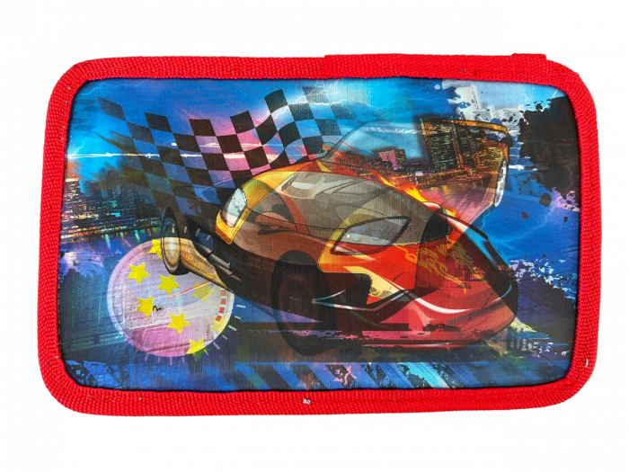 Penar ehipat Car Speed, holograma 3D , 3 compartimente, 19x12x6 cm, 32 piese [3]