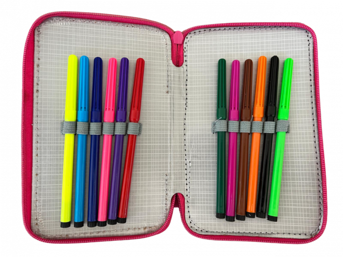 Penar ehipat Castel Girl 3D, 3 compartimente, 19x12x6 cm, 32 piese [4]