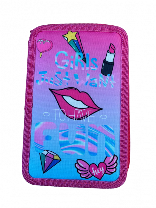 Penar ehipat Sweet Kiss , 3 compartimente, 19x12x6 cm [2]