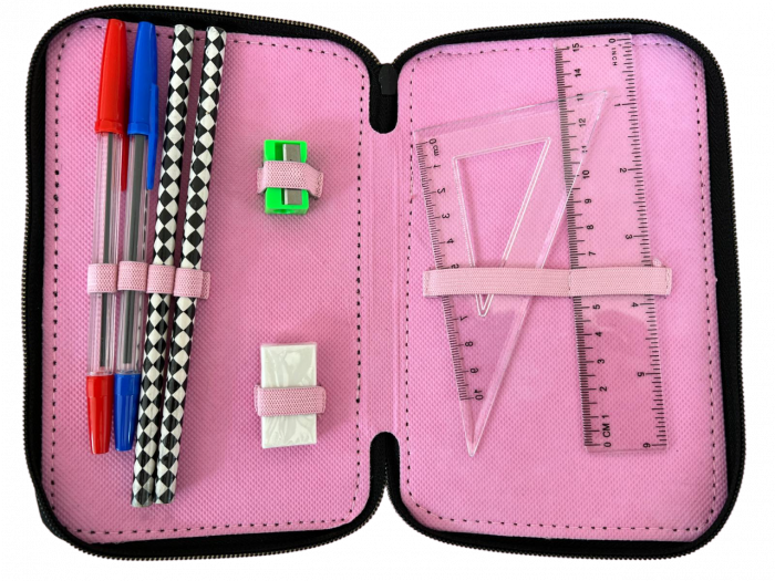 Penar ehipat Tucan, 3 compartimente, 19x12x5 cm, 32 piese [5]