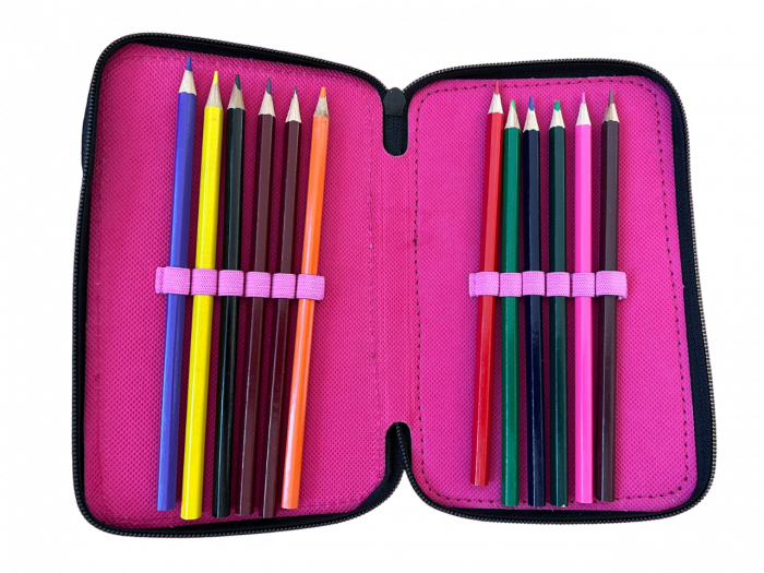 Penar ehipat Inimioare, 3 compartimente, 19x12x5 cm, 32 piese [3]