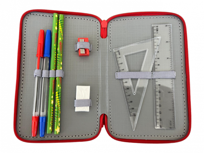 Penar ehipat 2 Fete holograma 3D , 3 compartimente, 20x12x6 cm, 32 piese [5]