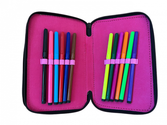 Penar ehipat Inimioare, 3 compartimente, 19x12x5 cm, 32 piese [4]