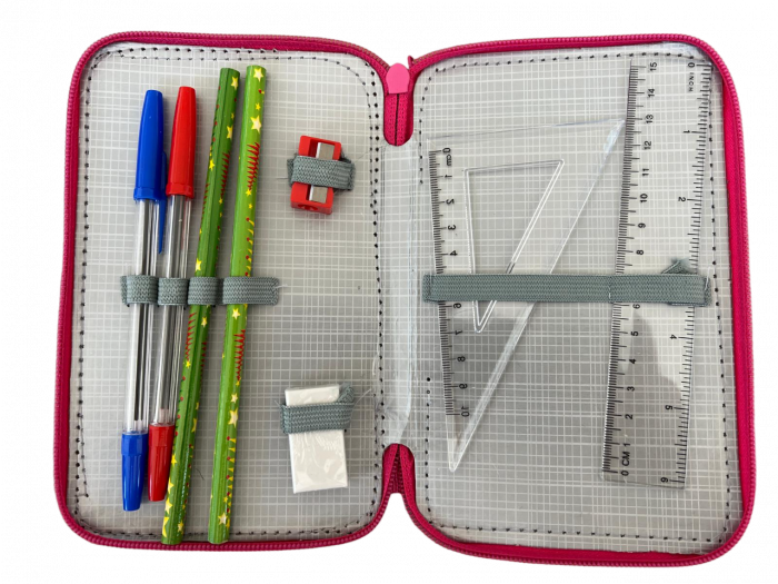Penar ehipat Castel Girl 3D, 3 compartimente, 19x12x6 cm, 32 piese [3]