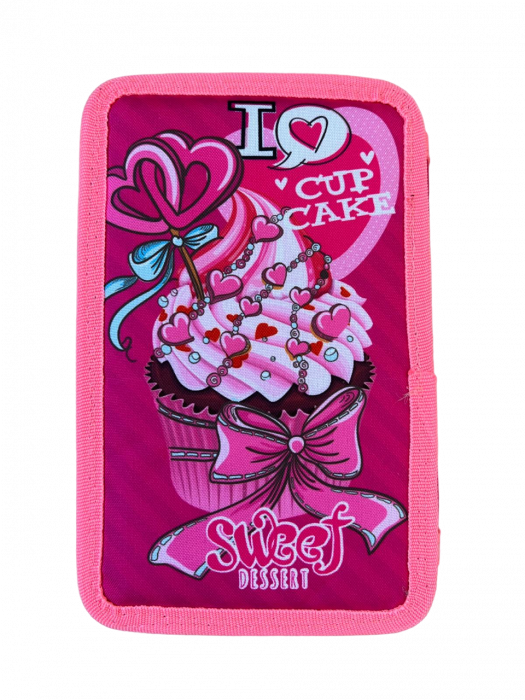 Penar ehipat Sweet Cup Cakes , 3 compartimente, 19x12x6 cm, 32 piese [1]