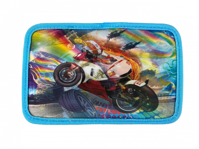 Penar ehipat Moto, holograma 3D , 3 compartimente, 19x12x6 cm, 32 piese [1]