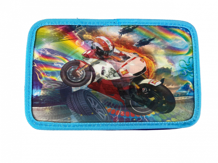 Penar ehipat Moto, holograma 3D , 3 compartimente, 19x12x6 cm, 32 piese [5]