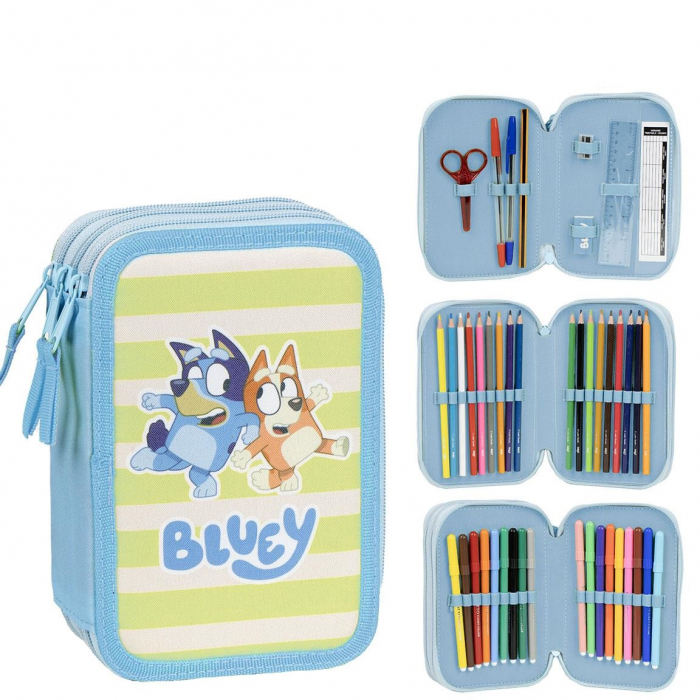 Penar triplu echipat 43 piese Bluey [2]