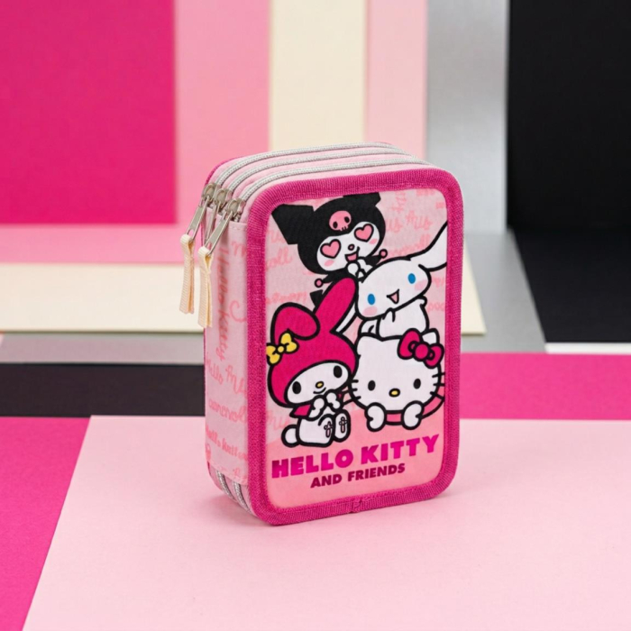 Penar triplu echipat cu 44 piese Giotto, Hello Kitty and Friends [6]