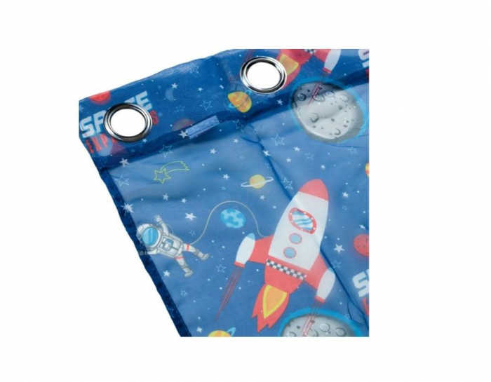 Perdea decorativa camera copiilor Spatiul Cosmic, 140 x 260 cm [3]