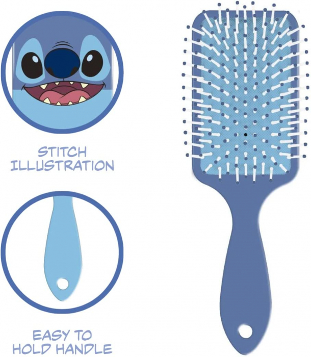 Perie de par dreptunhiulara Stitch [8]