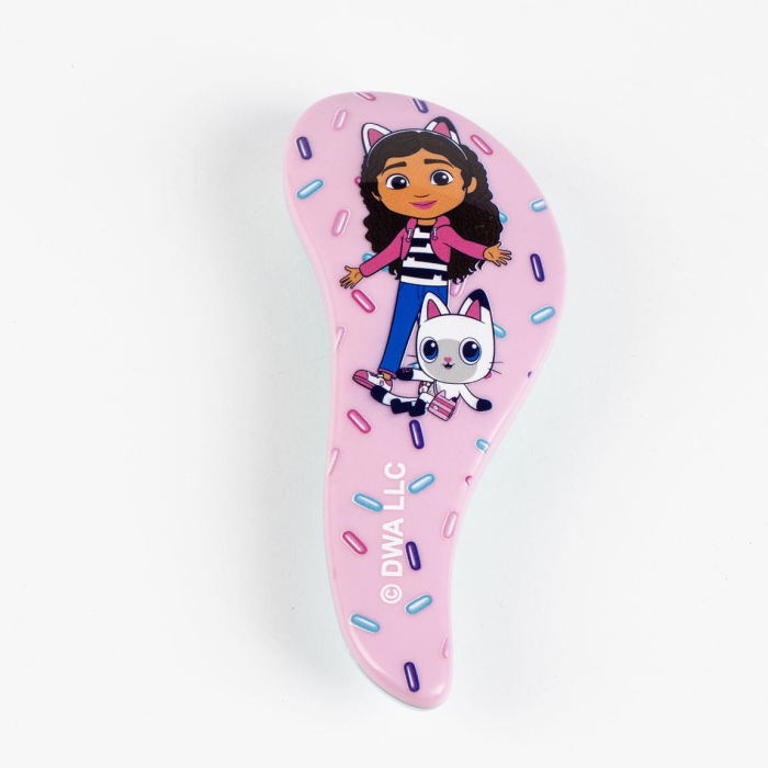 Perie de păr pentru descâlcire cu design Gabby's Dollhouse [2]