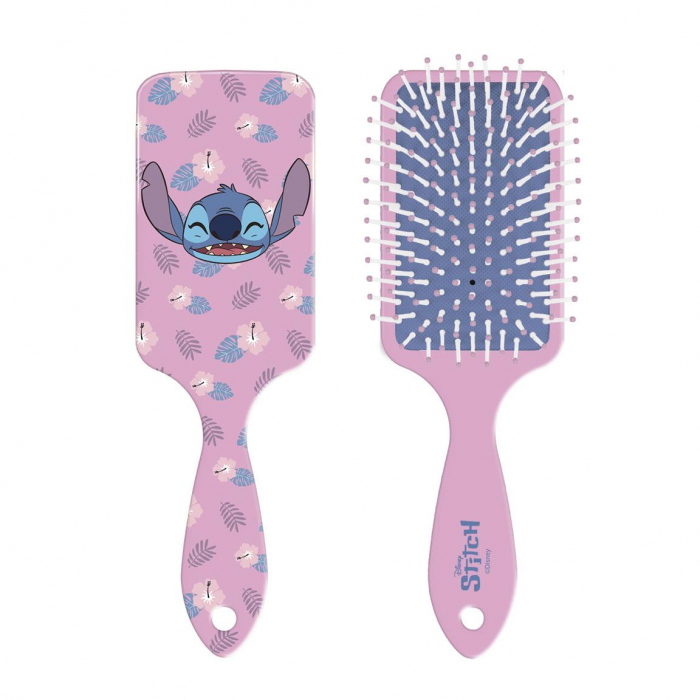 Perie de par pentru fete dreptunhiulara Stitch [2]