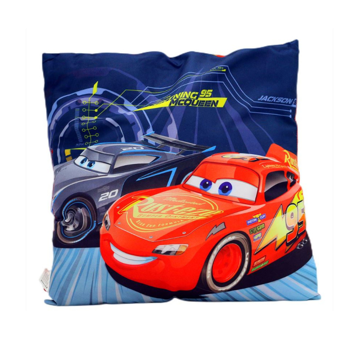 Perna Cars Rusteze cu 2 fete 40x40 cm Rosu [2]