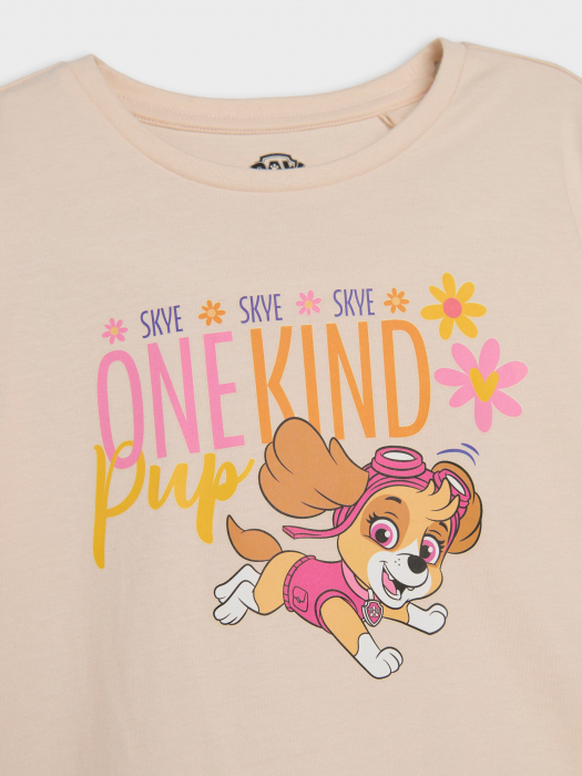 Pijama 2 piese cu maneca lunga din bumbac, Paw Patrol Skye [2]