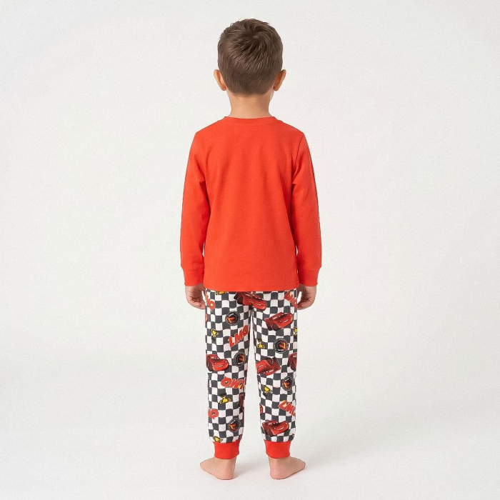 Pijama cozy cu mânecă lungă și design Cars [6]
