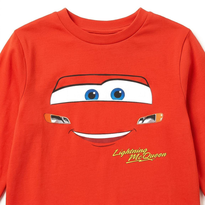 Pijama cozy cu mânecă lungă și design Cars [3]