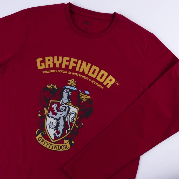 Pijama adulti, maneca lunga Harry Potter Hogwarts [3]