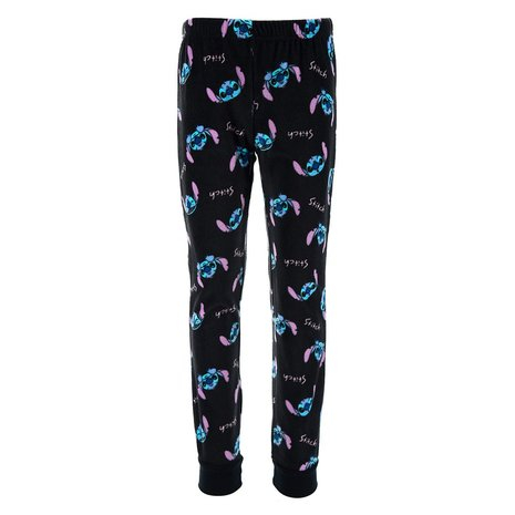 Pijama copii, polar fleece, 2 piese cu maneca lunga Lilo & Stitch [4]