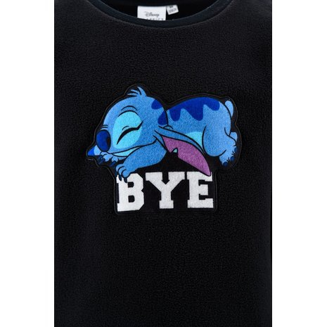 Pijama copii, polar fleece, 2 piese cu maneca lunga Lilo & Stitch [3]