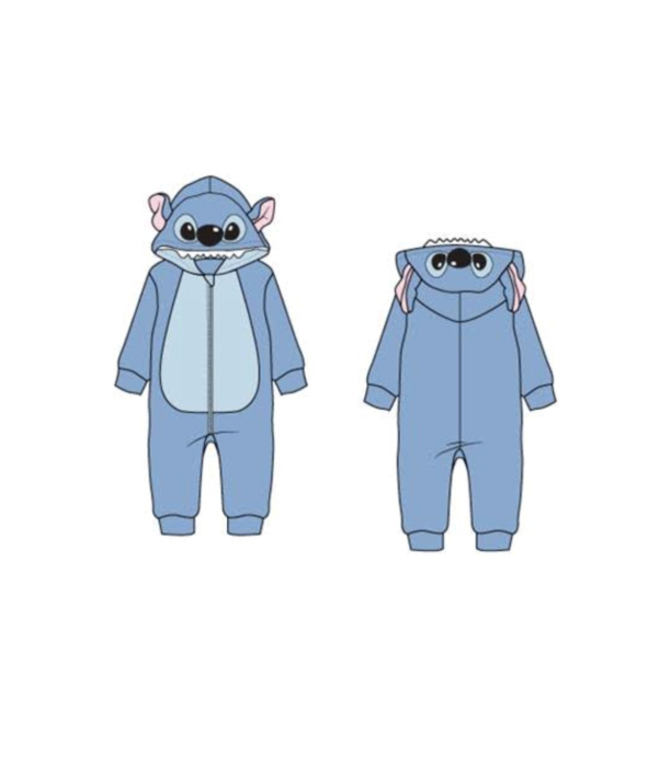 Pijama bebe intreaga pufoasa Stitch [1]