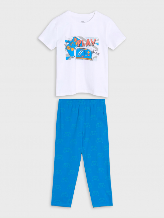 Pijama bumbac 2 piese Super Play [1]