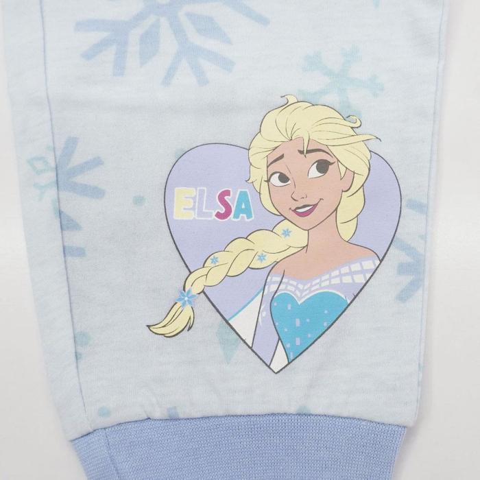 Pijama bumbac, 2 piese, maneca lunga Elsa Frozen [6]