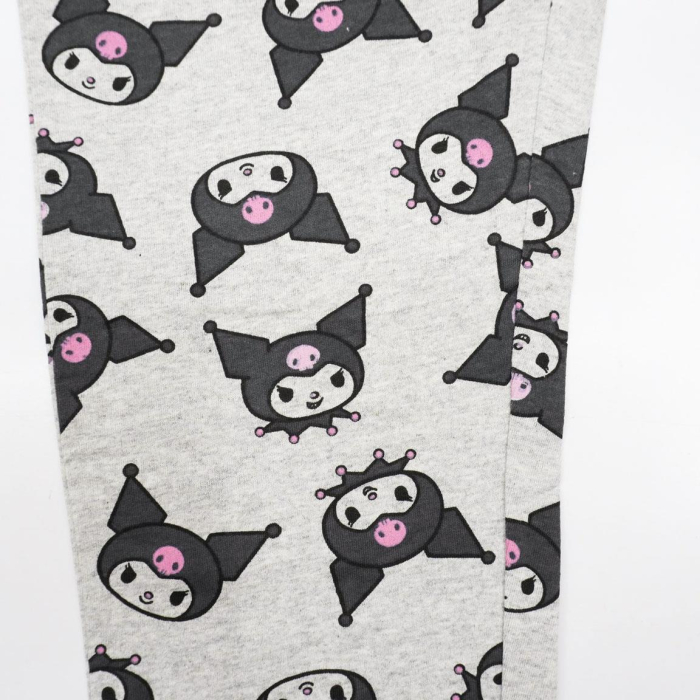 Pijama bumbac, 2 piese, maneca lunga Hello Kitty Kuromi [4]