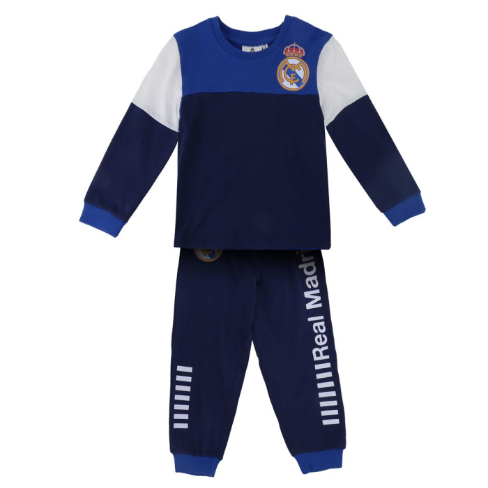 Pijama bumbac, 2 piese, maneca lunga Real Madrid [3]