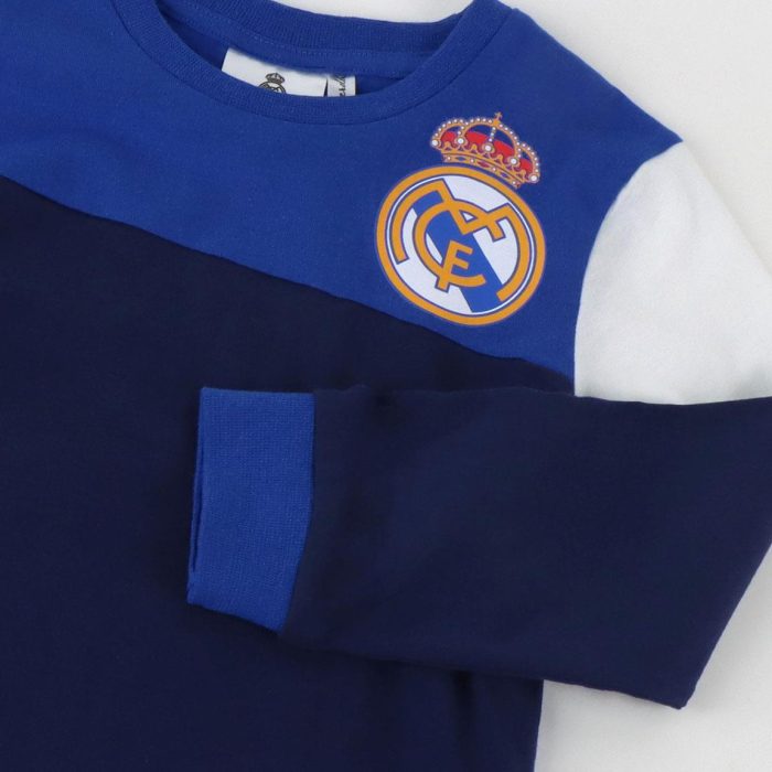 Pijama bumbac, 2 piese, maneca lunga Real Madrid [5]