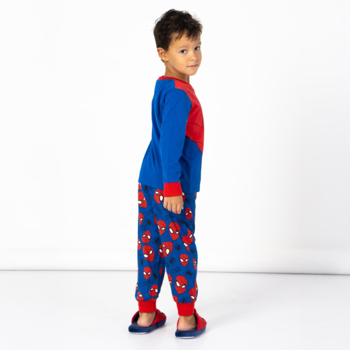 Pijama bumbac, 2 piese, maneca lunga Spiderman [2]