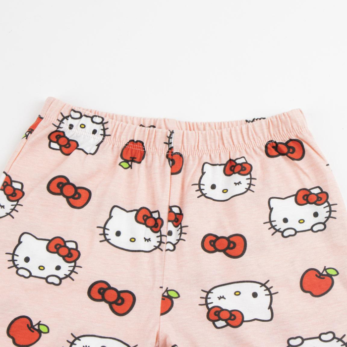 Pijama bumbac, 2 piese, maneca lunga Sweet Hello Kitty [4]