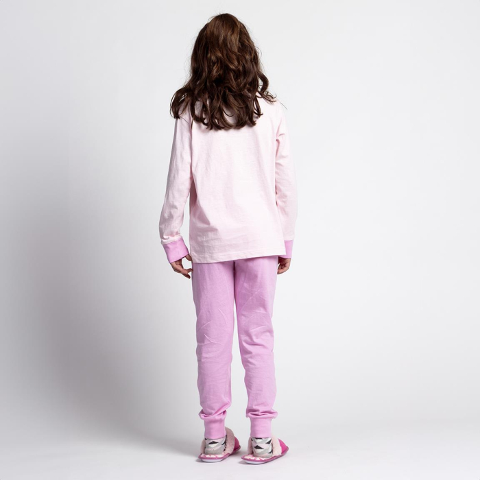 Pijama bumbac, 2 piese, maneca lunga Together Barbie [5]