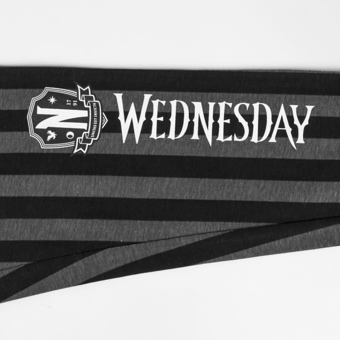 Pijama bumbac, 2 piese, maneca lunga Wednesday [7]