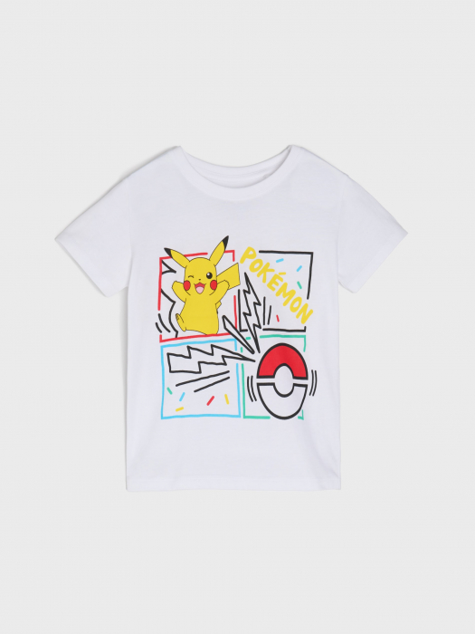 Pijama bumbac cu maneca scurta Pok├⌐mon [4]