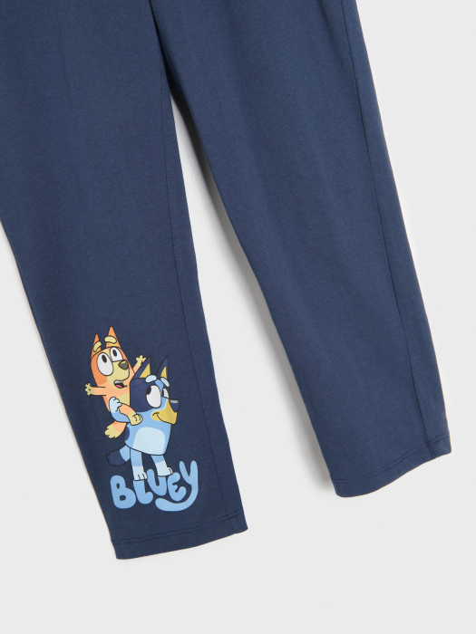 Pijama bumbac cu maneca scurta Bluey [2]