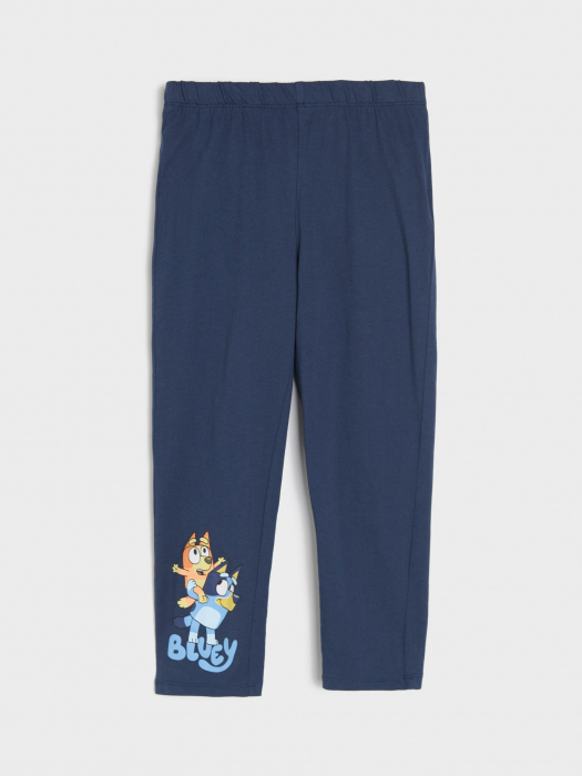 Pijama bumbac cu maneca scurta Bluey [3]