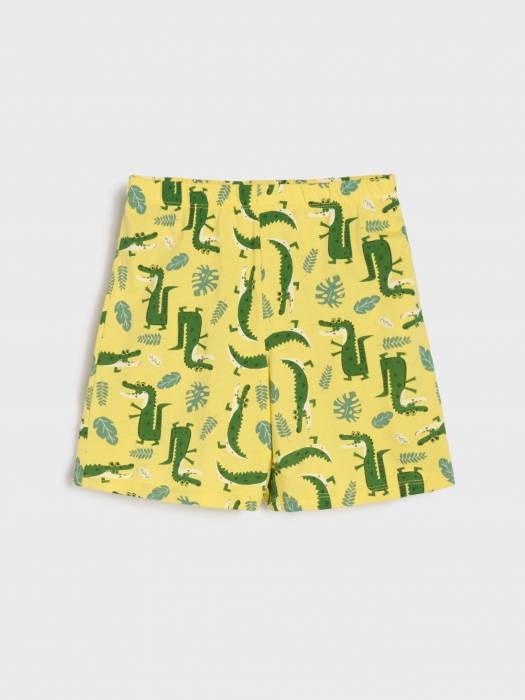 Pijama bumbac din doua piese Croco Time [2]