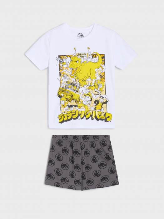 Pijama bumbac din doua piese Jurassic Park [1]