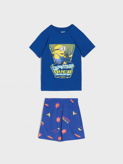 Pijama bumbac din doua piese Minions Game Over [1]
