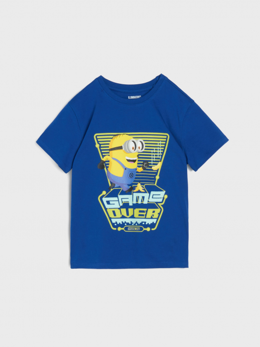 Pijama bumbac din doua piese Minions Game Over [3]