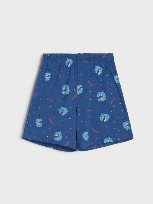 Pijama bumbac din doua piese Monster [2]