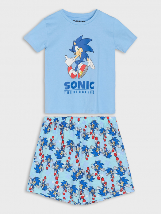 Pijama bumbac din doua piese Sonic The Hedgehog [1]