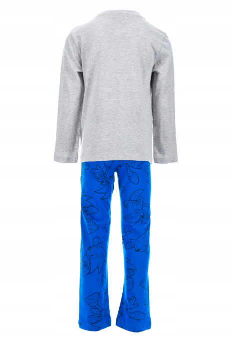 Pijama bumbac 2 piese, maneca lunga Sonic Hedgehog [3]