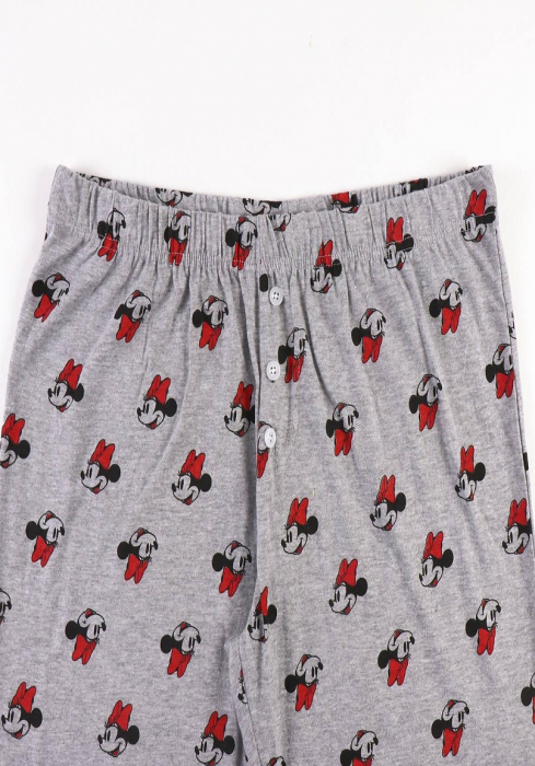 Pijama bumbac maneca lunga, dama, Minnie Mouse [6]