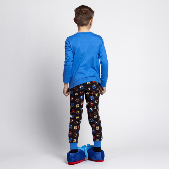 Pijama bumbac maneca lunga Sonic [2]