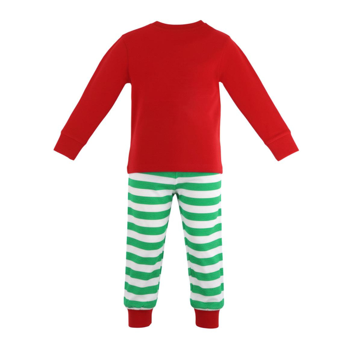 Pijama bumbac pentru copii, 2 piese, maneca lunga The Elf [4]